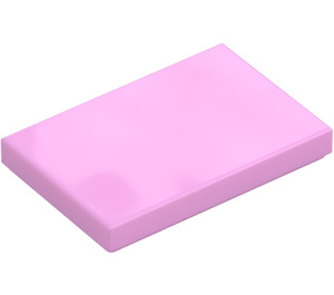 LEGO Bright Pink Tile 2 x 3 (26603)