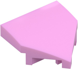 LEGO Bright Pink Wedge 2 x 2 x 0.7 with Point (45°) (66956)