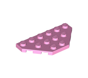 LEGO Fel roze Wig Plaat 3 x 6 met 45º Hoeken (2419 / 43127)