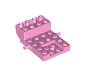 LEGO Bright Pink Wheel Bearing 4 x 6 x 1.33 (24055 / 65348)