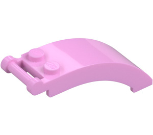 LEGO Fel roze Voorruit 2 x 5 x 2 met Handvat (35375 / 92474)