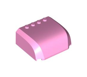 LEGO Bright Pink Windscreen 5 x 6 x 2 Curved (61484 / 92115)
