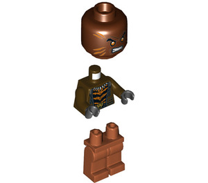 LEGO Bronze Tiikeri Minihahmo