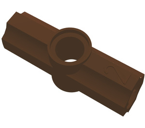 LEGO Brown Angle Connector #2 (180º) (32034 / 42134)