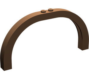 LEGO Brown Arch 1 x 12 x 5 with Curved Top (6184)