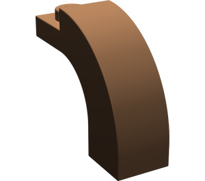 LEGO Brown Arch 1 x 3 x 2 with Curved Top (6005 / 92903)