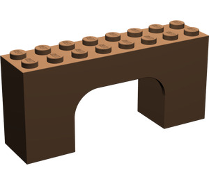 LEGO Brown Arch 2 x 8 x 3 (4743)