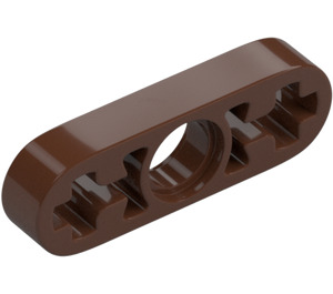 LEGO Brown Beam 3 x 0.5 Thin with Axle Holes (6632 / 65123)