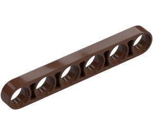 LEGO Brown Beam 6 x 0.5 Thin (28570 / 32063)