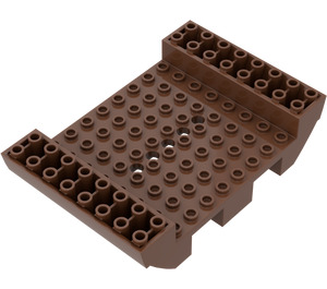 LEGO Bruin Boot Basis 8 x 12 (6054)