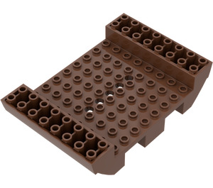 LEGO Brown Boat Base 8 x 12 (6054)