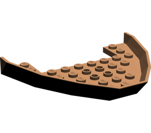 LEGO Brown Boat Top 8 x 10 (2623)
