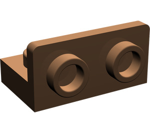 LEGO Brown Bracket 1 x 2 with 1 x 2 Up (99780)