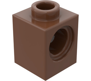 LEGO Brown Brick 1 x 1 with Hole (6541)