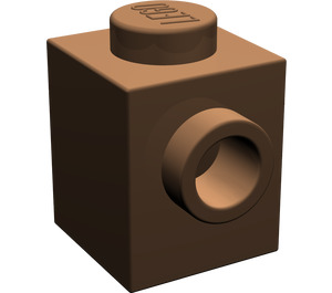 LEGO marron Brique 1 x 1 avec Goujons sur Deux Côtés opposés (47905)
