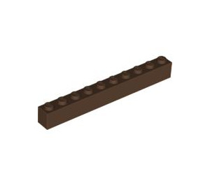 LEGO marron Brique 1 x 10 (6111)