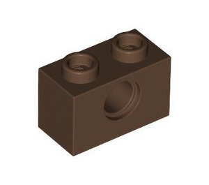LEGO Brown Brick 1 x 2 with Hole (3700)