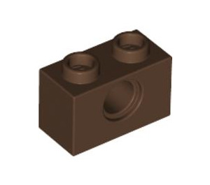 LEGO Brown Brick 1 x 2 with Hole (3700)