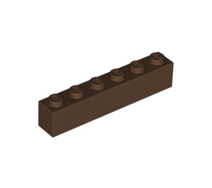 LEGO Braun Backstein 1 x 6 (3009)