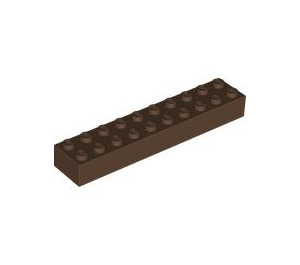 LEGO Brown Brick 2 x 10 (3006 / 92538)