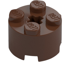 LEGO Brown Brick 2 x 2 Round (3941 / 6143)