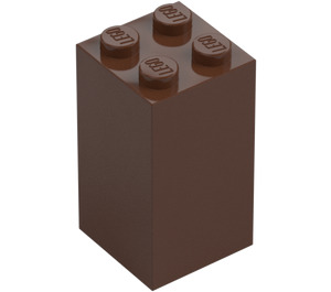 LEGO Brun Kloss 2 x 2 x 3 (30145)