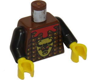 LEGO Brun Slott Bull's Huvud Kropp (973 / 73403)