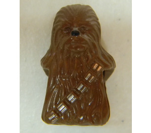 LEGO Brown Chewbacca Head with Black Nose (30483 / 83929)