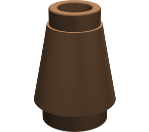 LEGO Brown Cone 1 x 1 with Top Groove (28701 / 59900)
