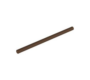 LEGO Brun Korrugerad Rör 14.4 cm (18 Knoppar) (23004 / 100901)