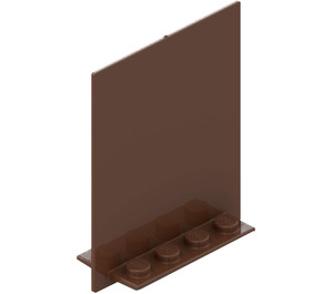 LEGO Brown Door 2 x 5 x 5 Revolving (30102 / 30344)