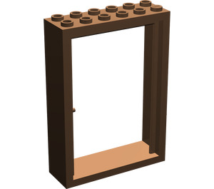 LEGO Brown Door Frame 2 x 6 x 7  (4071)
