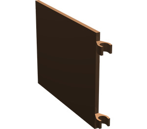 LEGO Brown Flag 6 x 4 with 2 Connectors (2525 / 53912)