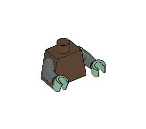 LEGO Brown Gamorrean Guard Minifig Torso (973 / 76382)
