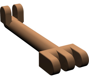 LEGO Brown Hinge Bar with Fingers (2880)