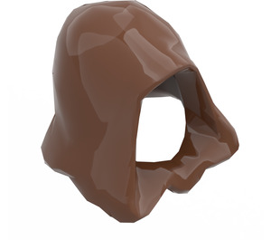 LEGO Brown Hood with Closed Bottom (30381 / 98011)