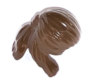 LEGO Marron Cheveux Longs Pulled Retour (30410 / 92756)