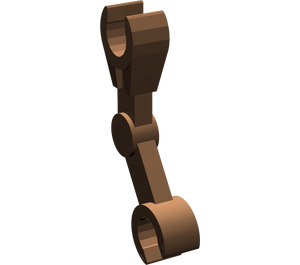 LEGO Brown Minifig Mechanical Bent Arm (30377 / 49754)