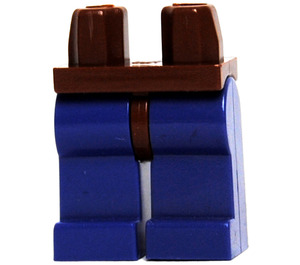 LEGO Brown Minifigure Hips with Violet Legs (3815)