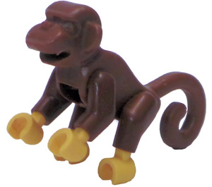 LEGO Brown Monkey with Yellow Hands (74499 / 99402)