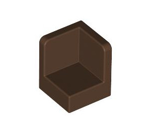 LEGO Brown Panel 1 x 1 Corner with Rounded Corners (6231)