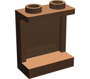 LEGO Brown Panel 1 x 2 x 2 with Side Supports, Hollow Studs (35378 / 87552)