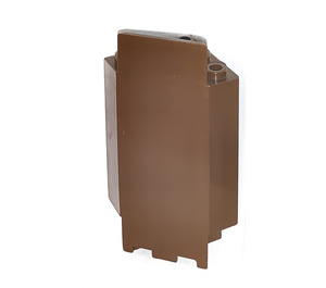 LEGO Brown Panel 3 x 3 x 6 Corner Wall with Bottom Indentations (2345)