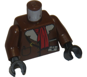 LEGO Brown Pippin Reed Torso (973 / 73403)