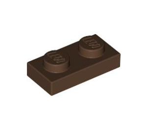 LEGO marron assiette 1 x 2 (3023 / 28653)