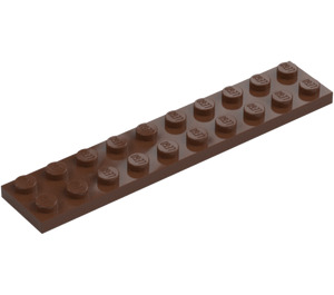 LEGO Brown Plate 2 x 10 (3832)