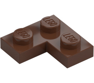 LEGO Bruin Plaat 2 x 2 Hoek (2420)