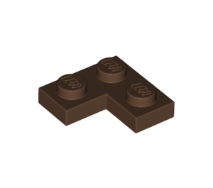 LEGO Brown Plate 2 x 2 Corner (2420)