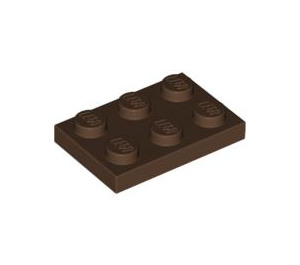 LEGO Brown Plate 2 x 3 (3021)
