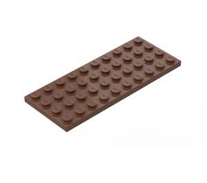 LEGO Brown Plate 4 x 10 (3030)